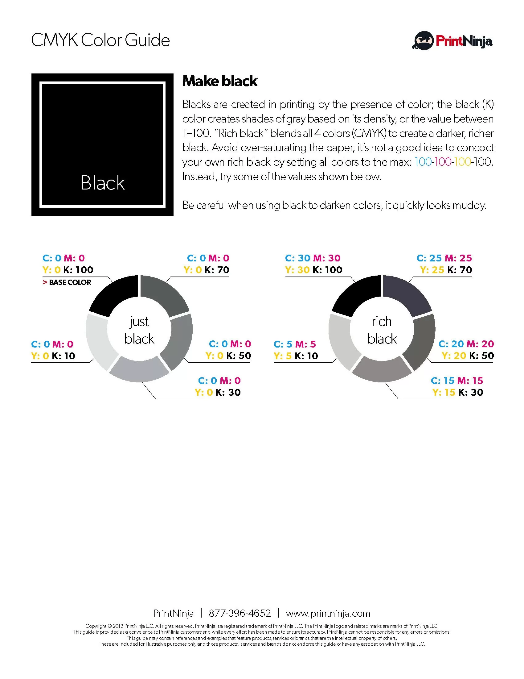 Optix Paper Colour Chart