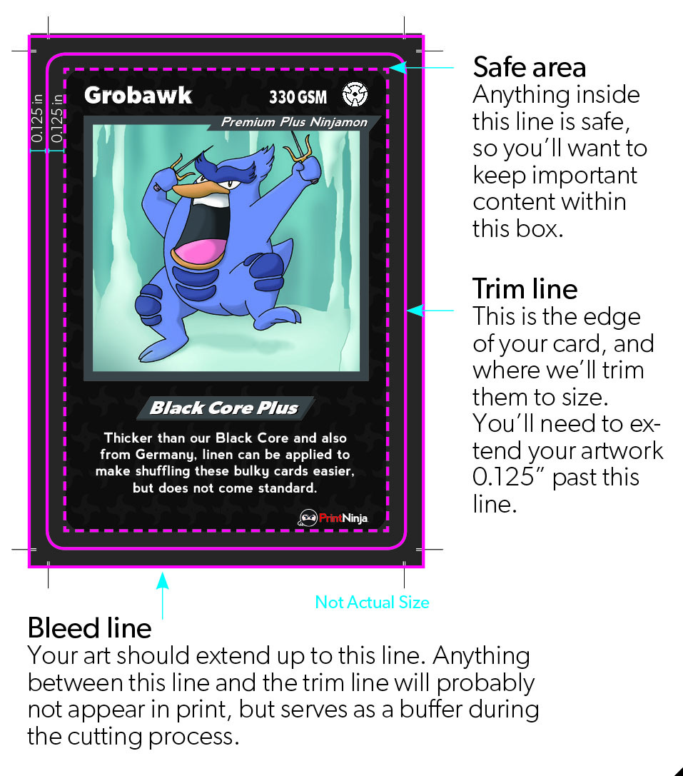 PrintNinja Game Playing Cards