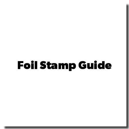 Foil Stamp Setup Guide