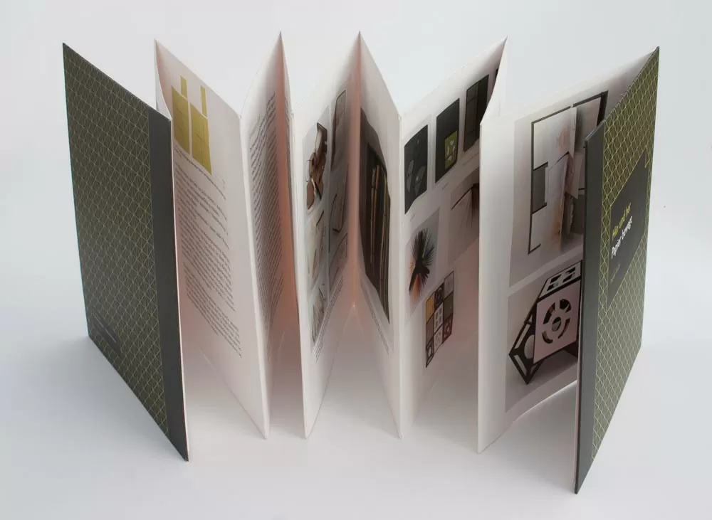 Multifold Book With Hardcovers