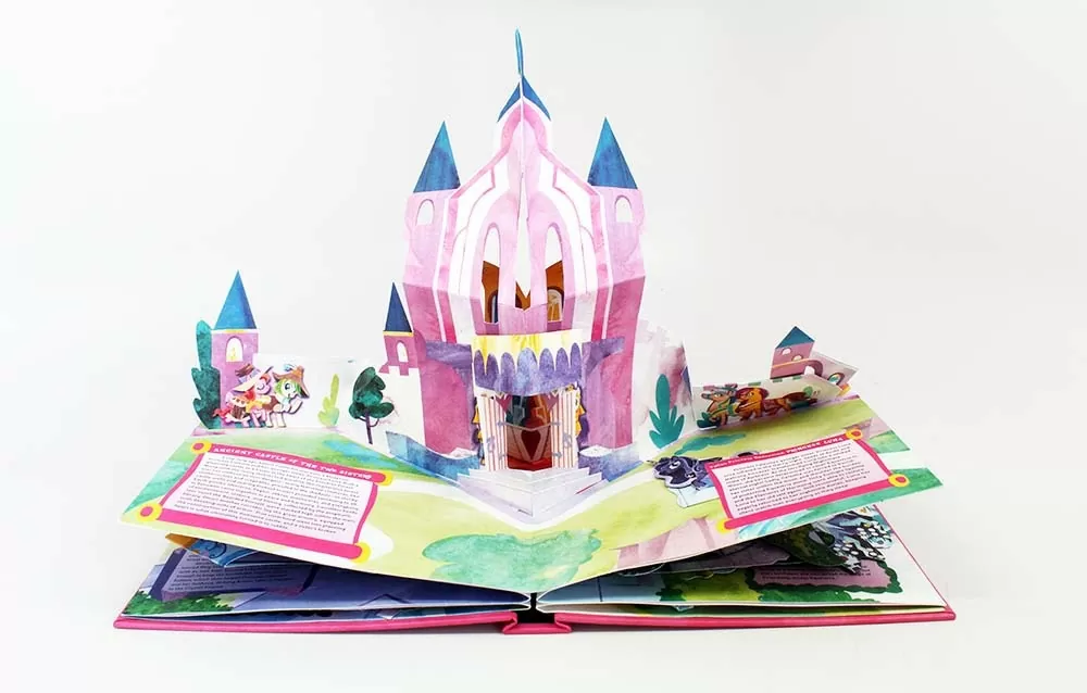 Design a pop-up book, Pop-Up My Little Pony Specifications Based on Industry Standards