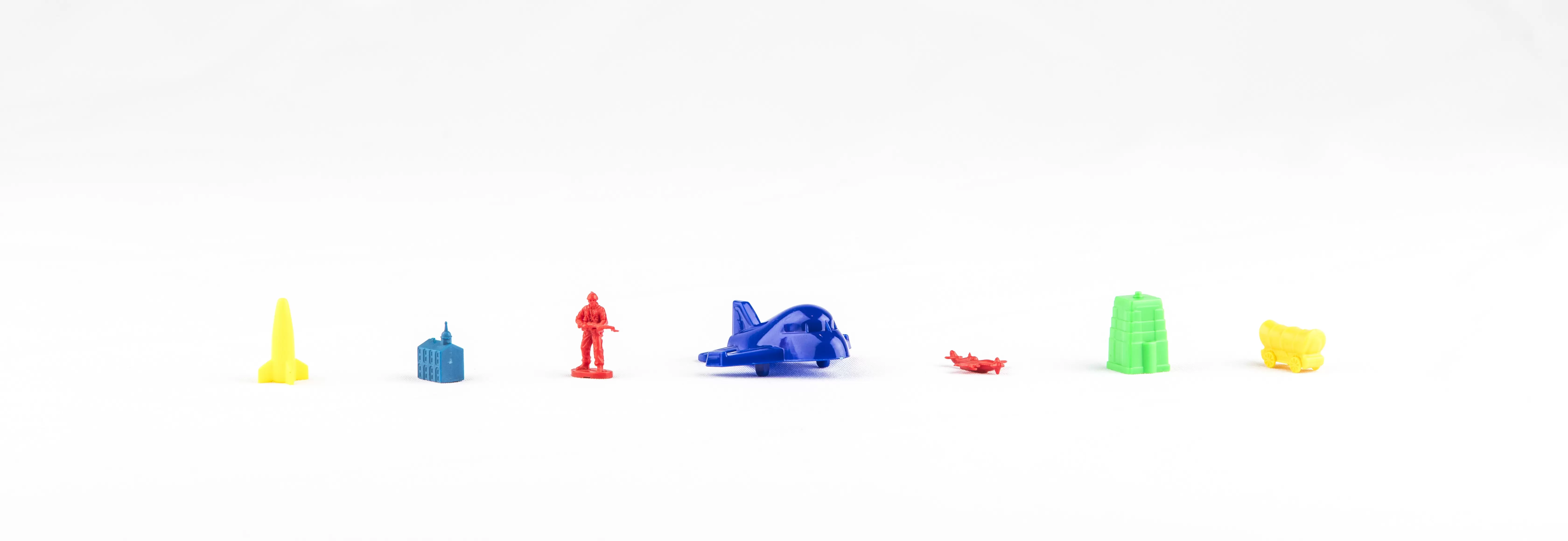 Generic Plastic Board Game Pieces