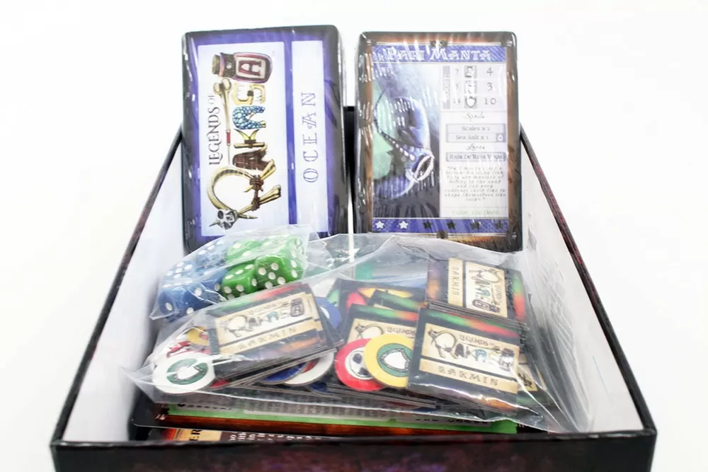 Shrink Wrapped Cards Inside Game Box
