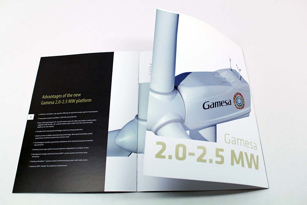 Gatefold Centerfold Open