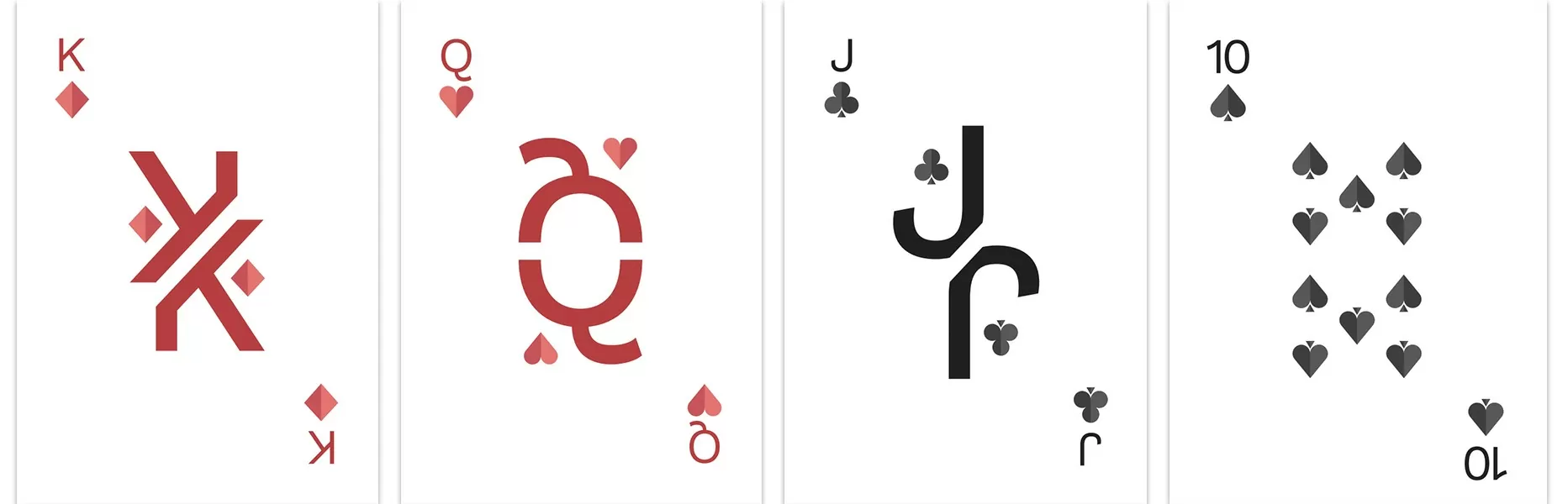 Modern Poker Deck