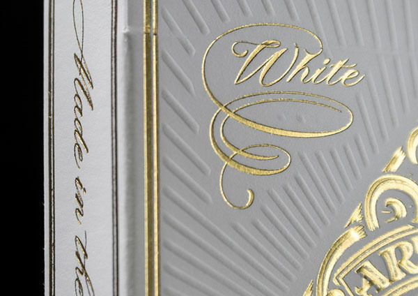 Play Cards and Deck with Debossing Embossing and Gold Foil Stamping