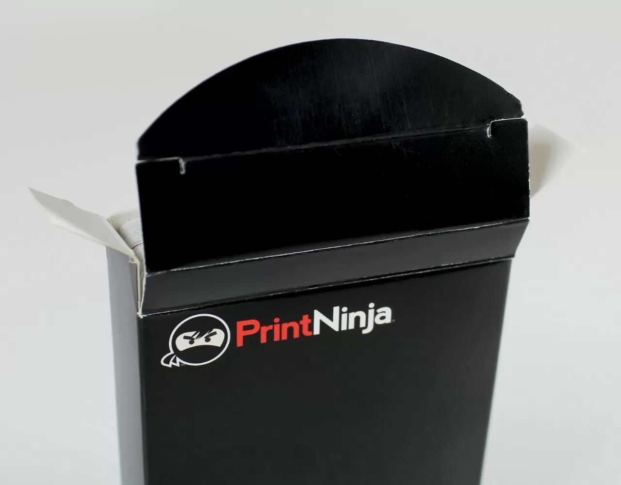 PrintNinja's signature tuck box for your custom card game.